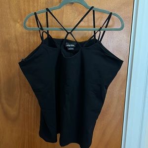 Black Strappy Tank